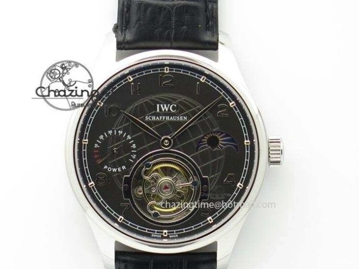 MIROTIME 0513 Portuguese Real PR Real Annual Calendar IW5035 YLF 1:1 Best Edition White Dial On Leather Strap A Refined 7243